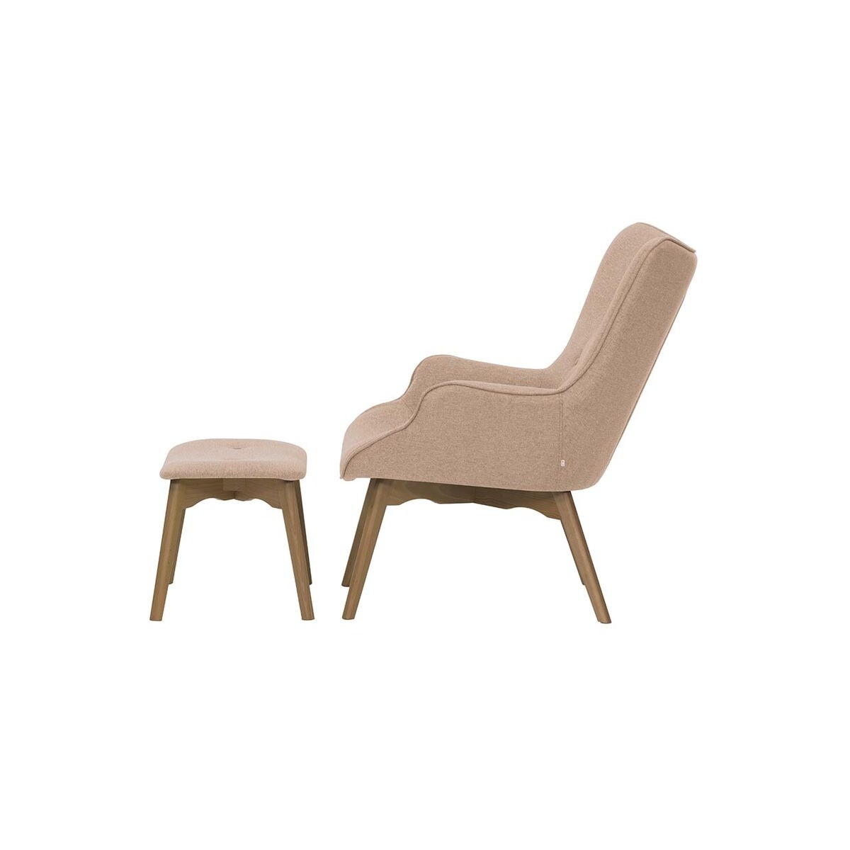 Fotel uszak z podnóżkiem Ducon-Malmo 61