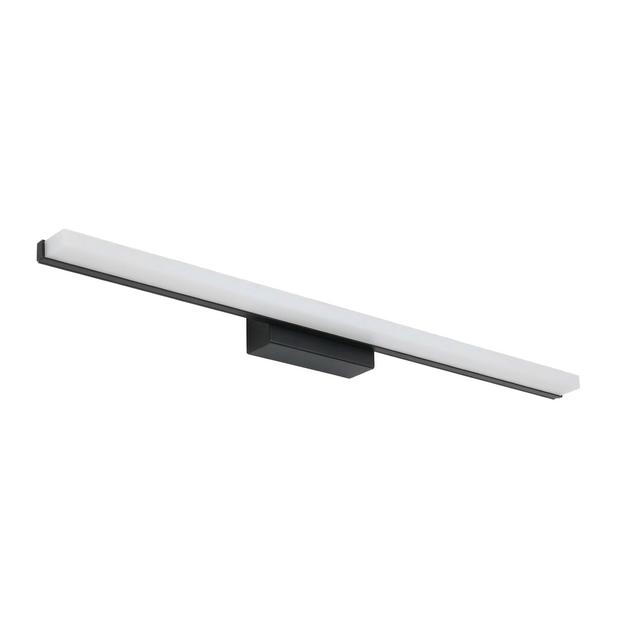 Kinkiet App1856-1W 80Cm Led Czarny, Metal, Tworzywo Sztuczne