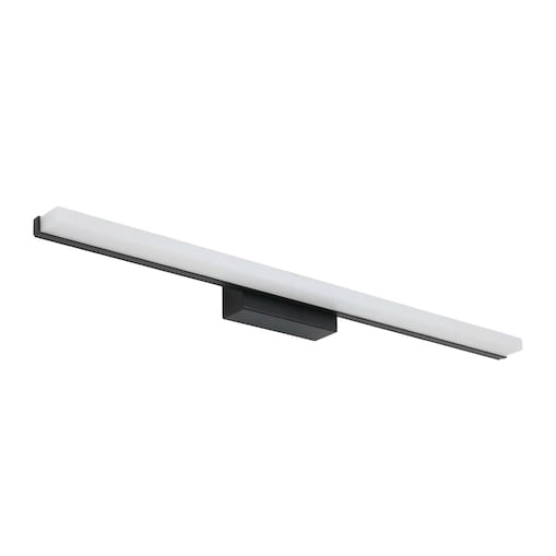 Kinkiet App1856-1W 80Cm Led Czarny, Metal, Tworzywo Sztuczne