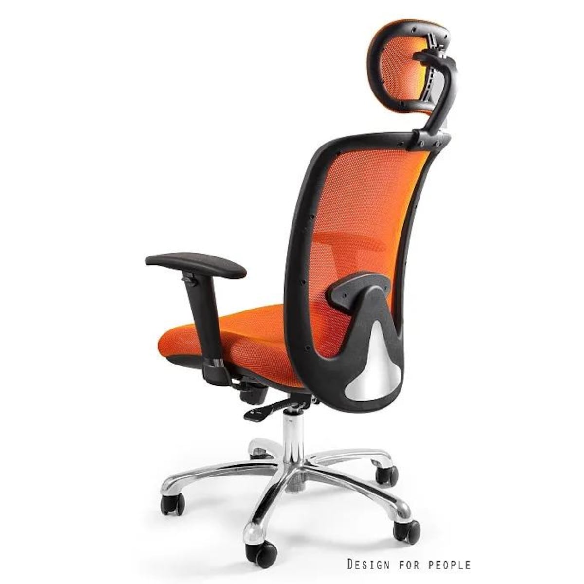 Fotel biurowy EXPANDER pomarańczowy