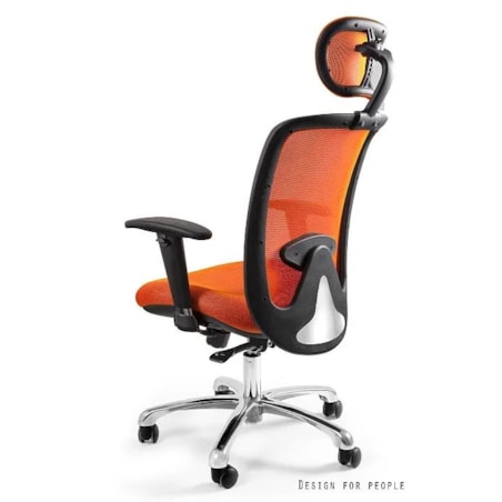 Fotel biurowy EXPANDER pomarańczowy