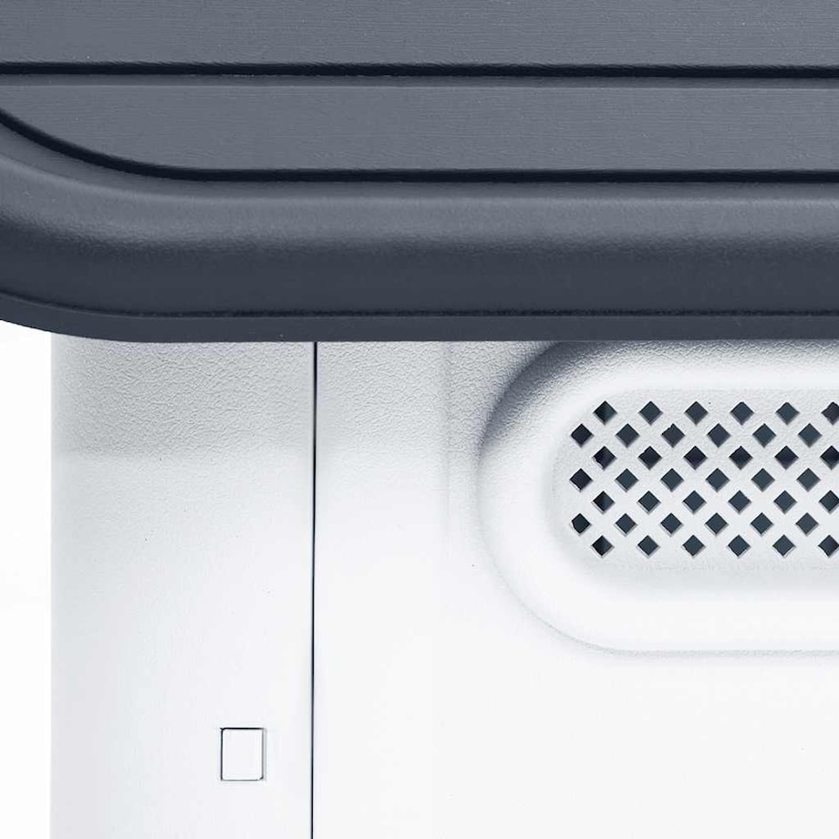 vidaXL Buda dla psa szara 59x75x66 cm Polipropylen