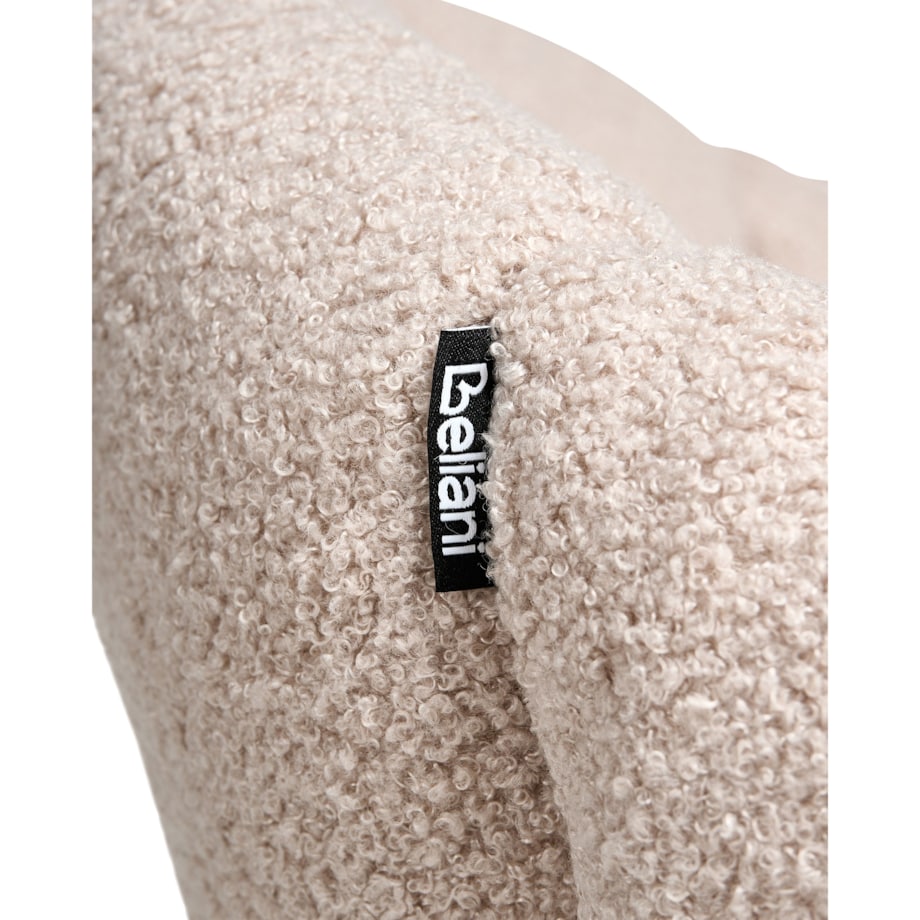 Krzesło obrotowe Obrotowy ANNABELLE Boucle Beżowy