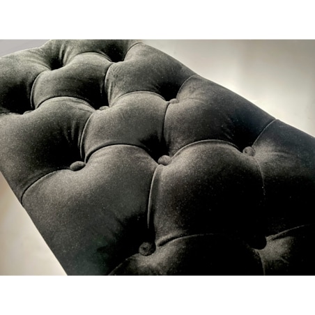 Szafka na buty loftowa siedzisko kolor czarny 80cm