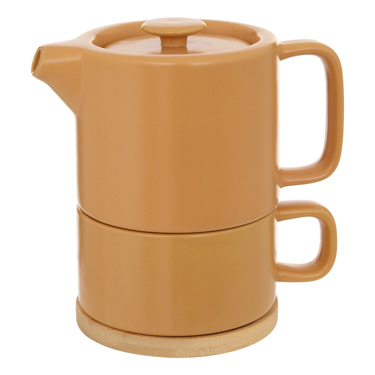 Dzbanek ceramiczny do herbaty 700 ml JARRA-2 pomarańczowy
