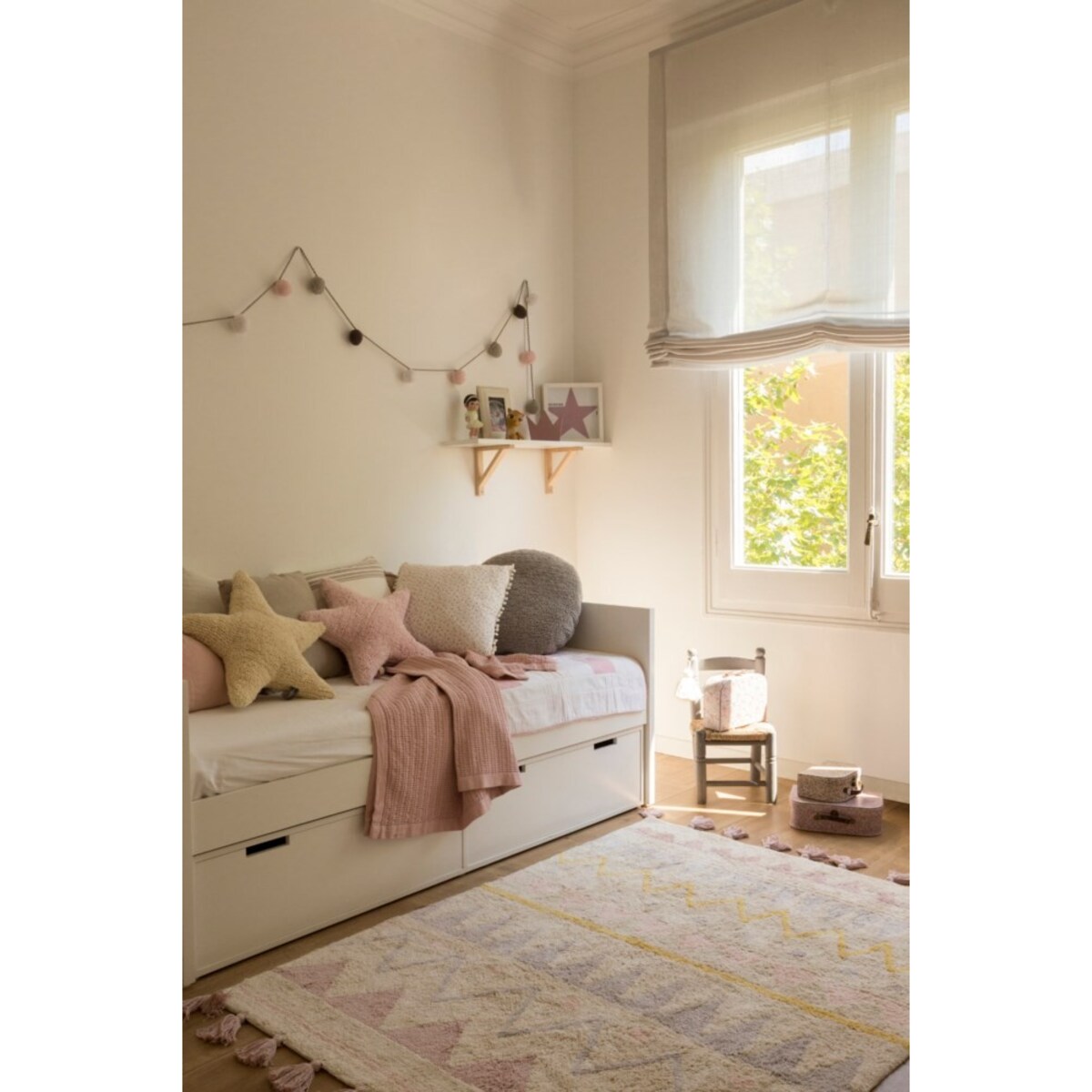 Dywan Bawełniany Azteca Natural Vintage Nude 140x200 cm Lorena Canals