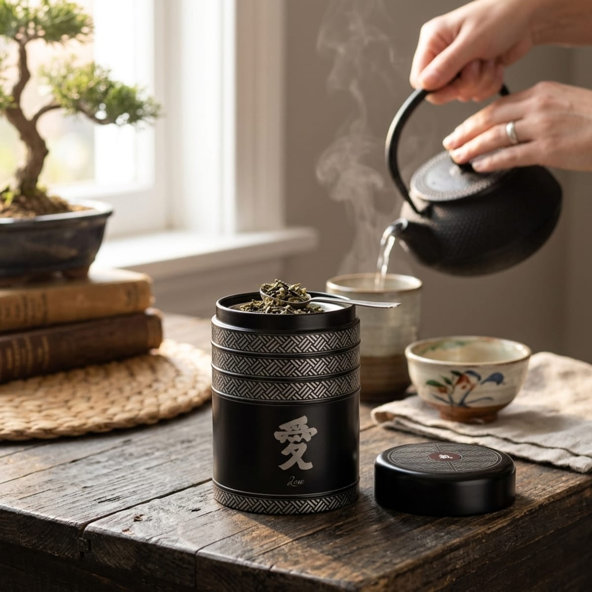 Puszka na herbatę 125 g Litera Kyoto Eigenart