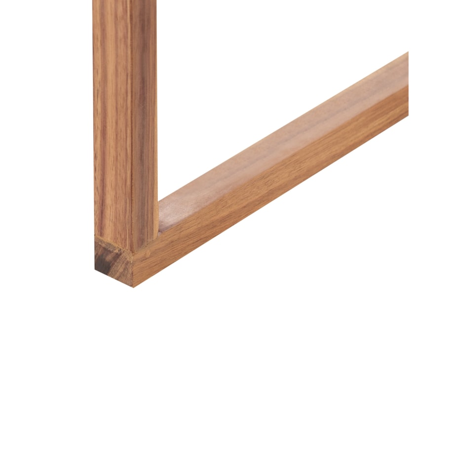 Zestaw 2 krzeseł ogrodowych z poduszkami SASSARI PREMIUM Certyfikowane drewno akacjowe Czerwony