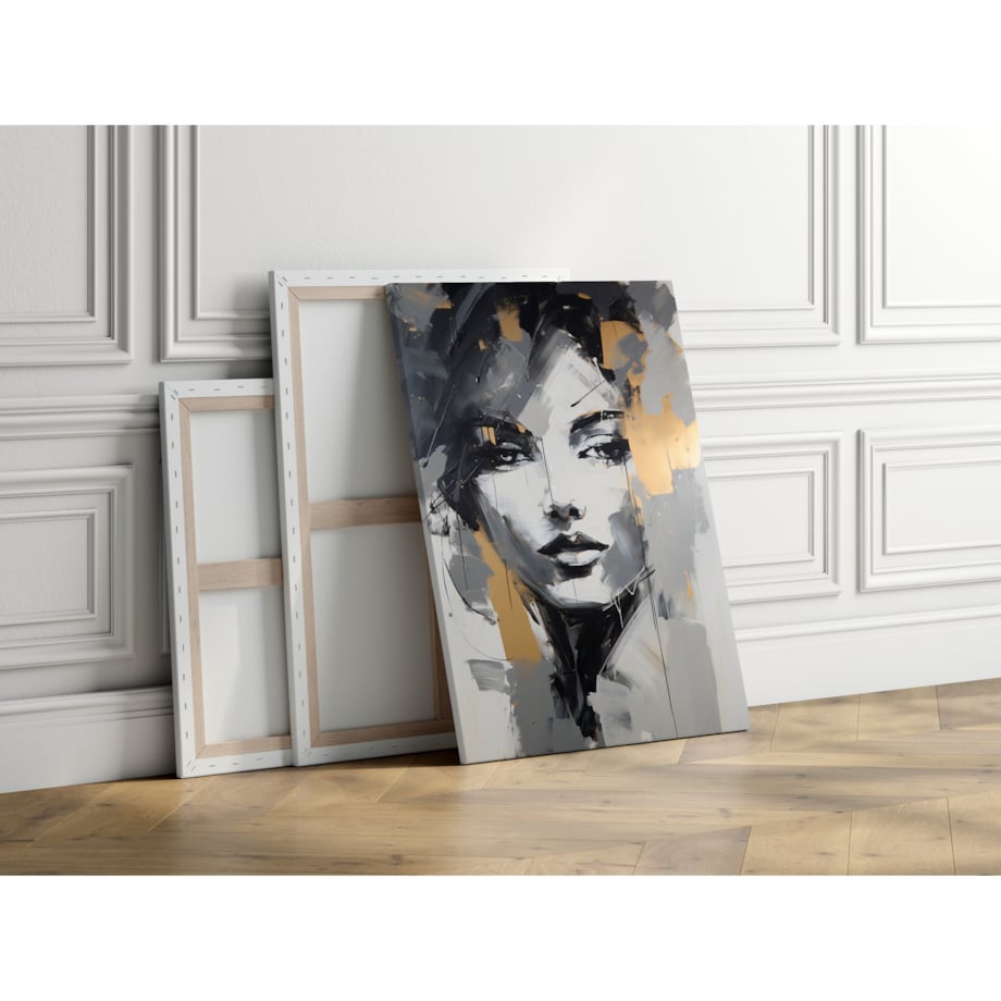 Obraz Do Salonu TWARZ Portret Abstrakcja 80x120cm