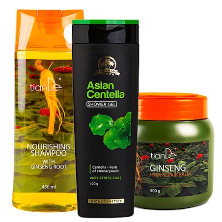 Tiande zestaw do pielęgnacji włosów i ciała 3571720102