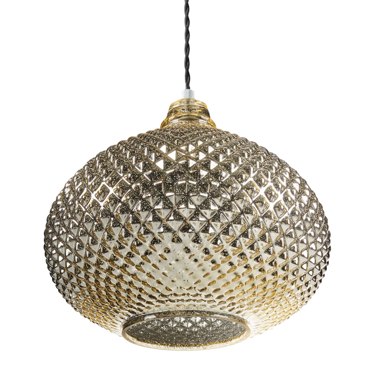 Lampa wisząca MADON Szkło Złoty