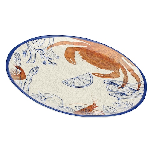 ROSE&TULIPANI Ocean Life Duża taca okrągła 42 cm