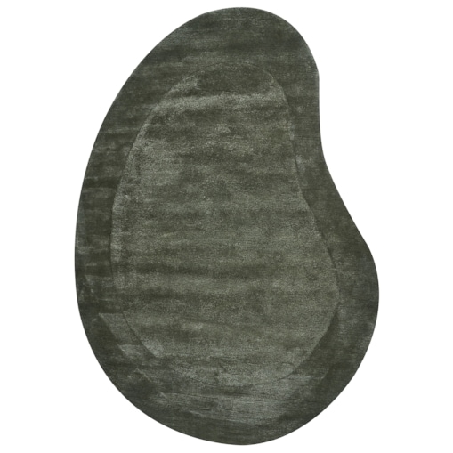 Dywan z wiskozy 160 x 230 cm zielony MASSO