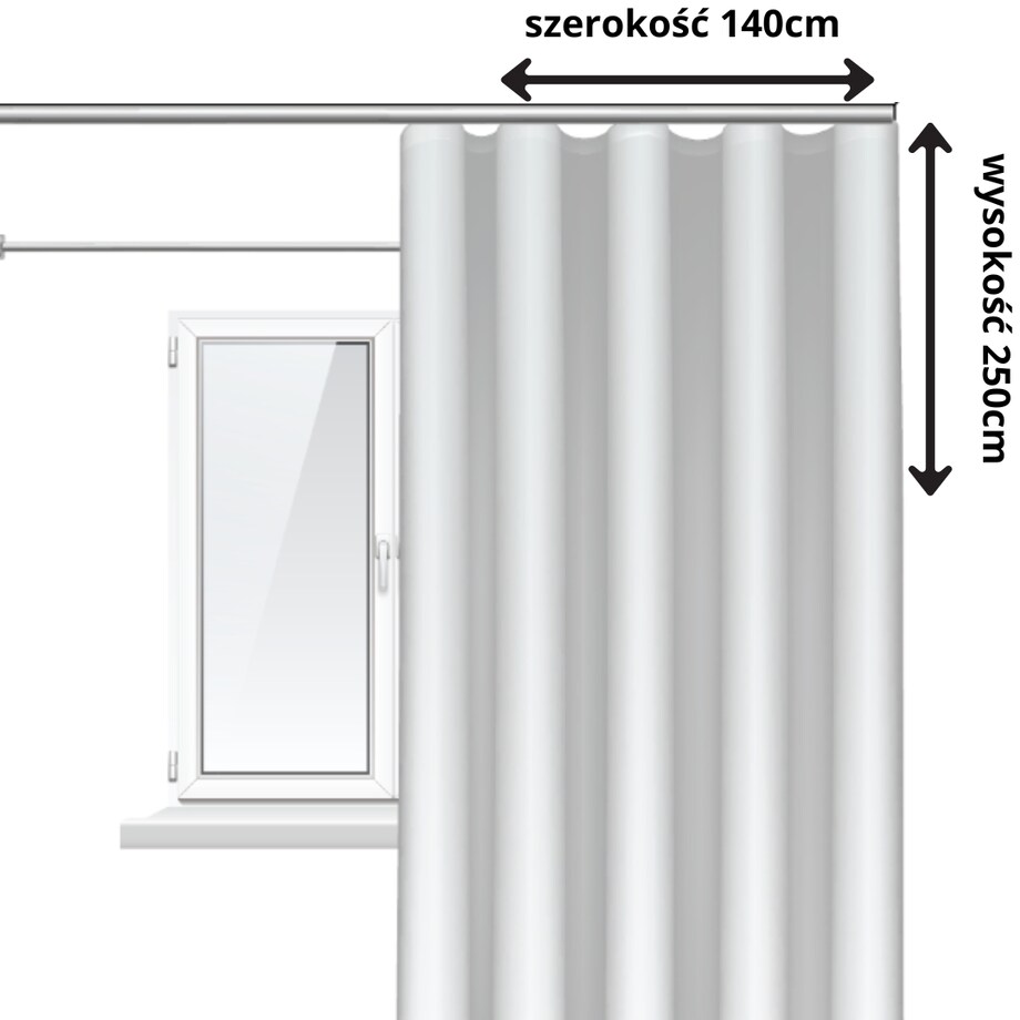 Zasłony gotowe na taśmie welurowe 140x250 niebieskie chabrowe