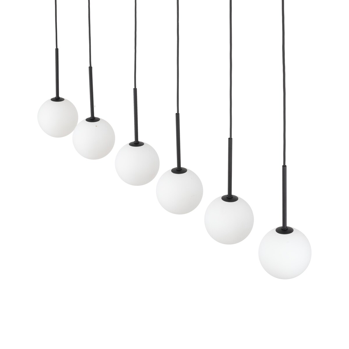 Lampa wisząca TK Lighting MARTIN WHITE 4504 biała/czarna 6xG9 regulowana wysokość