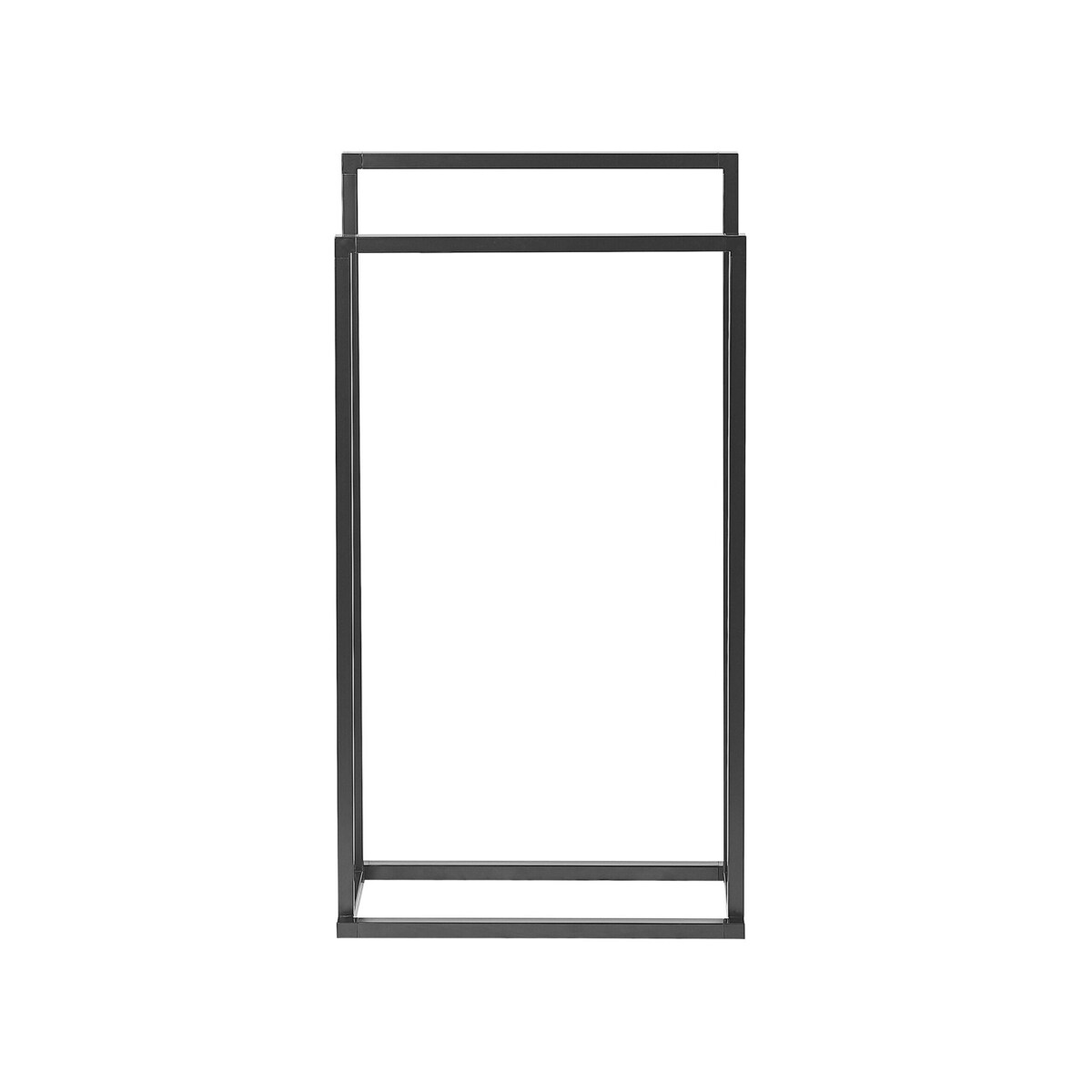 Stojak na ręczniki 45 x 85 cm czarny RECREO