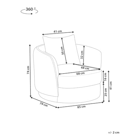 Fotel obrotowy ANDALEN Zielony