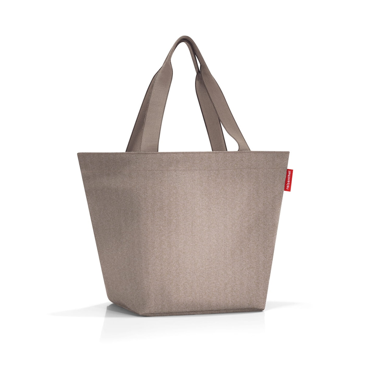 Torba SHOPPER M, herringbone mokka