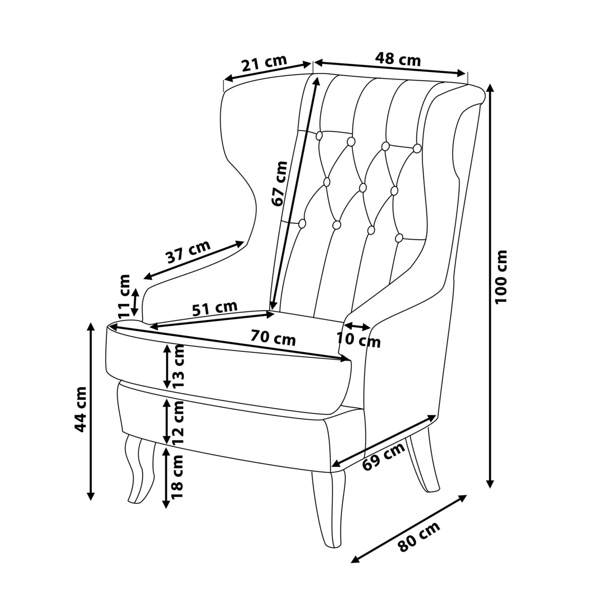 Fotel uszak patchwork wielokolorowy MOLDE
