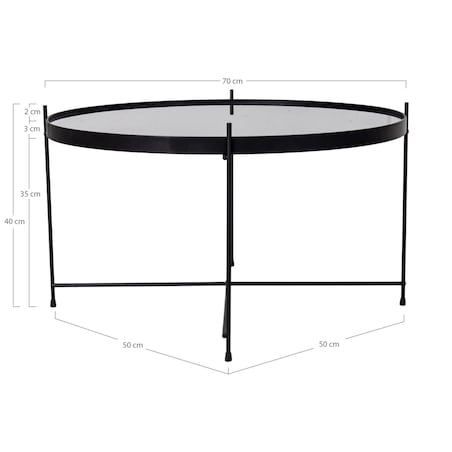 Stolik kawowy 40x70x70 cm TABLO