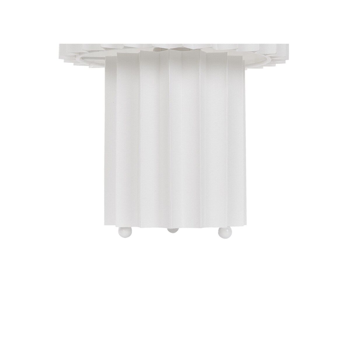 Lampa stołowa lniana biała ALFEIOS