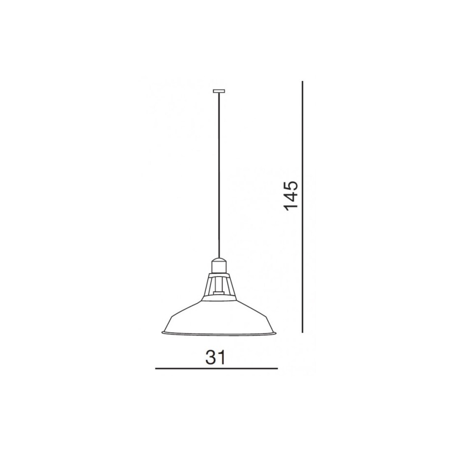 Loftowa lampa wisząca New Axel AZ1351 Azzardo nad wyspę czarna złota