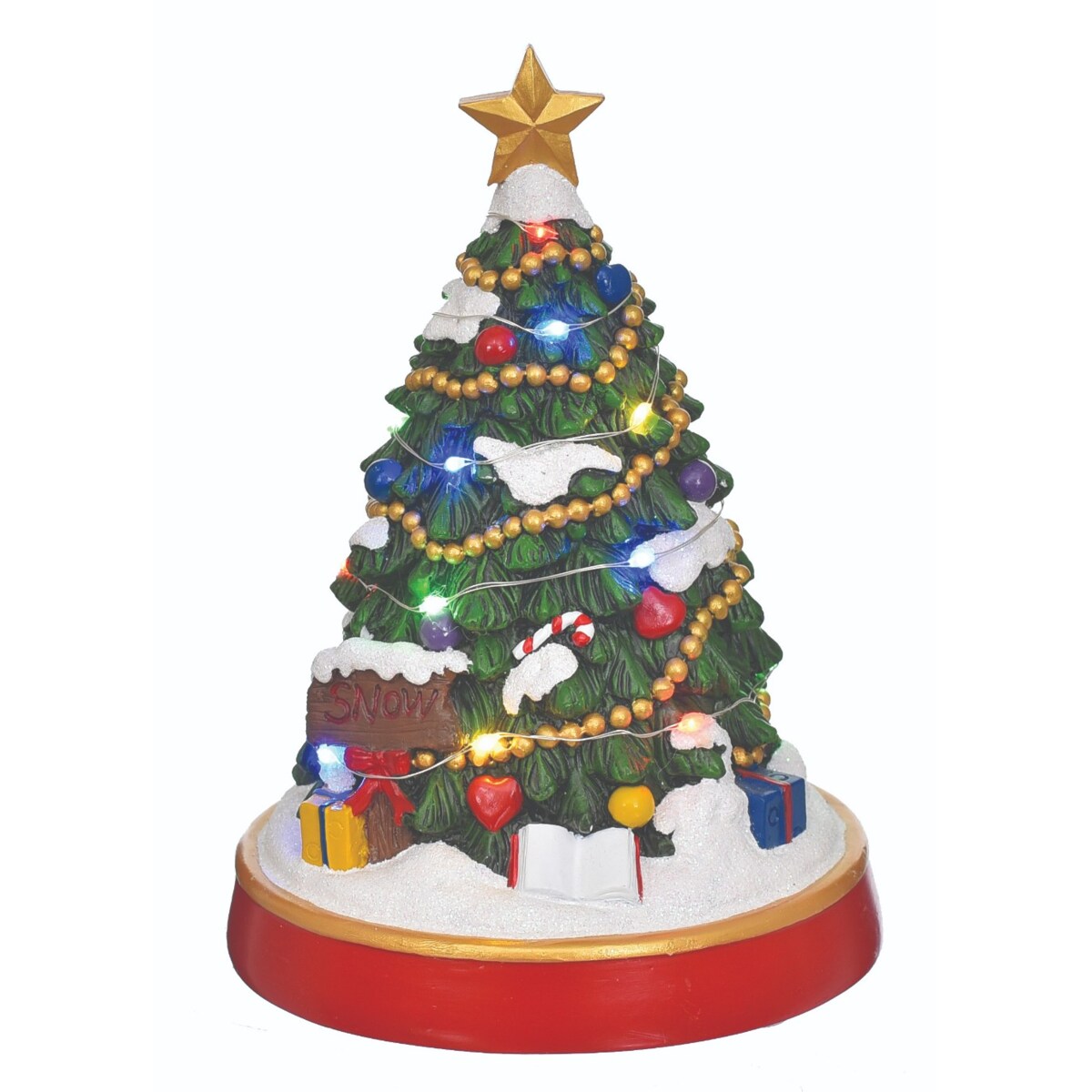 Pozytywka Z Podświetleniem - Choinka