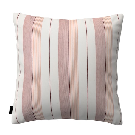 Poszewka Kinga na poduszkę 60x60 czerwone pasy