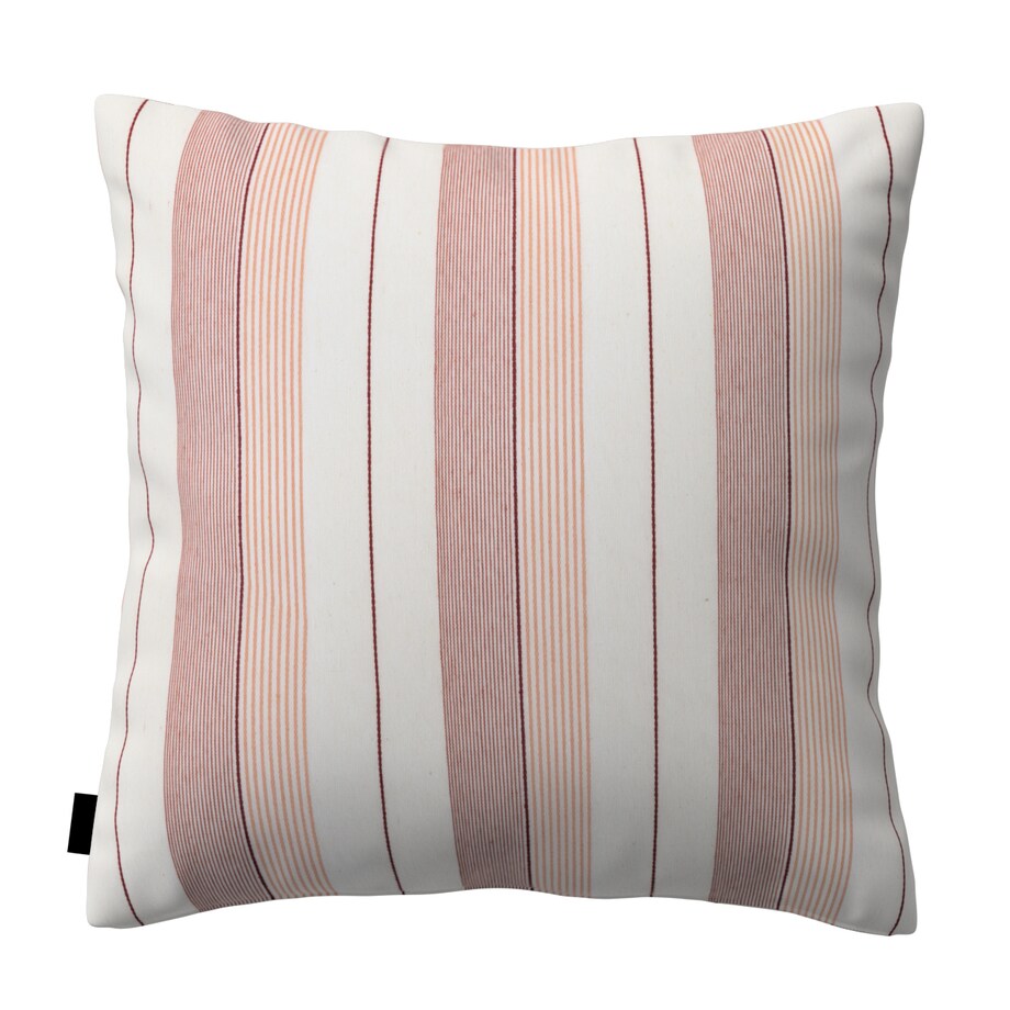 Poszewka Kinga na poduszkę 60x60 czerwone pasy