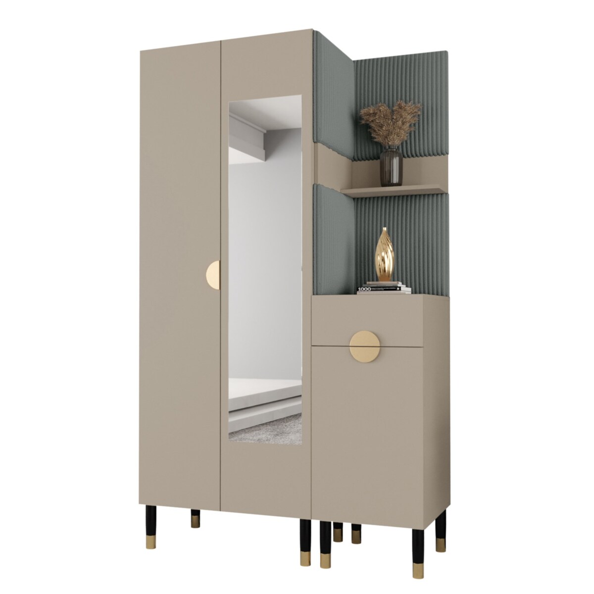 Garderoba do przedpokoju Abiks PALERMO 16 kaszmir+poso60