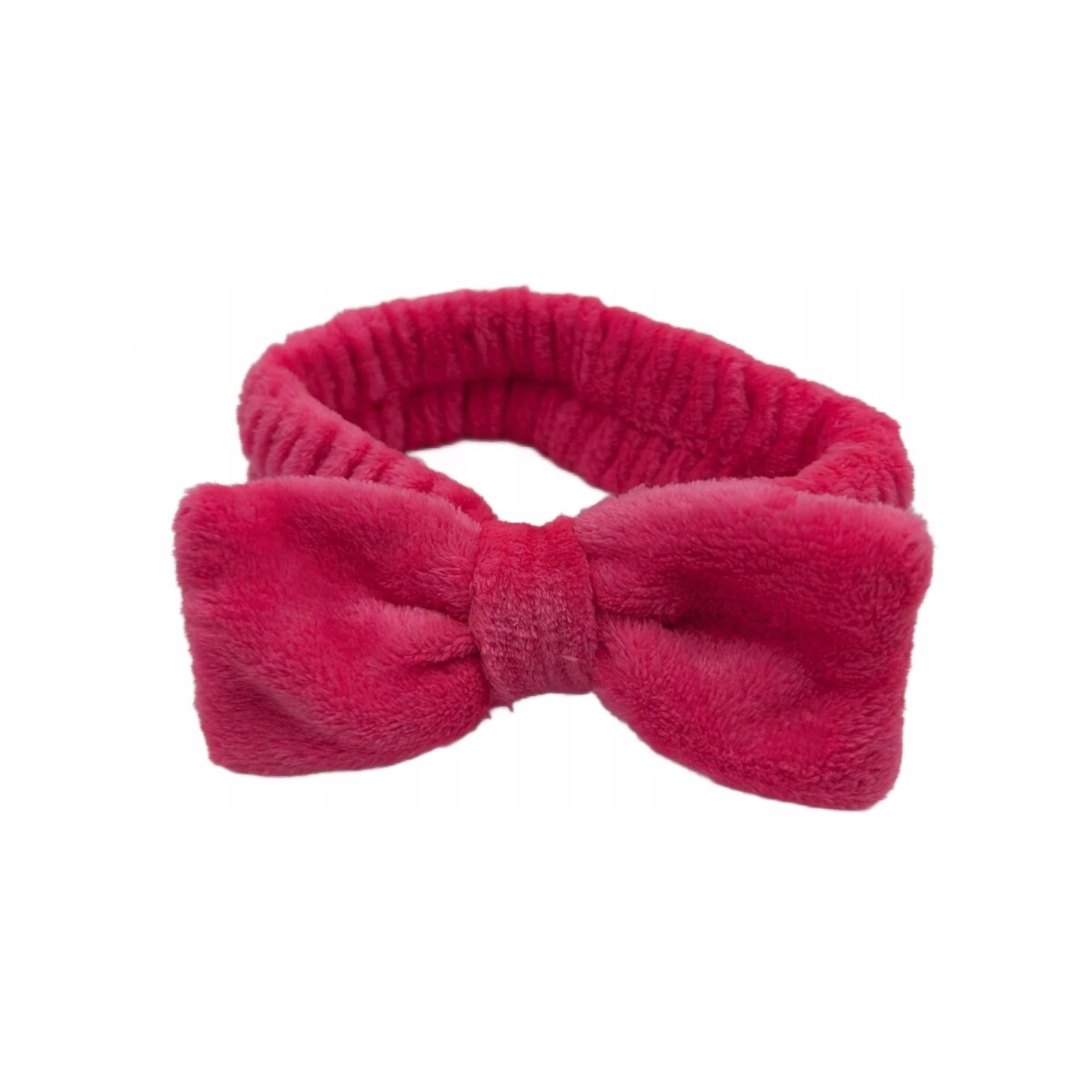 OPASKA kosmetyczna do włosów z uroczą kokardą dla kobiet NIE UCISKA GŁOWY