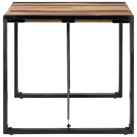 vidaXL Stół jadalniany, 80 x 80 x 75 cm, lite drewno