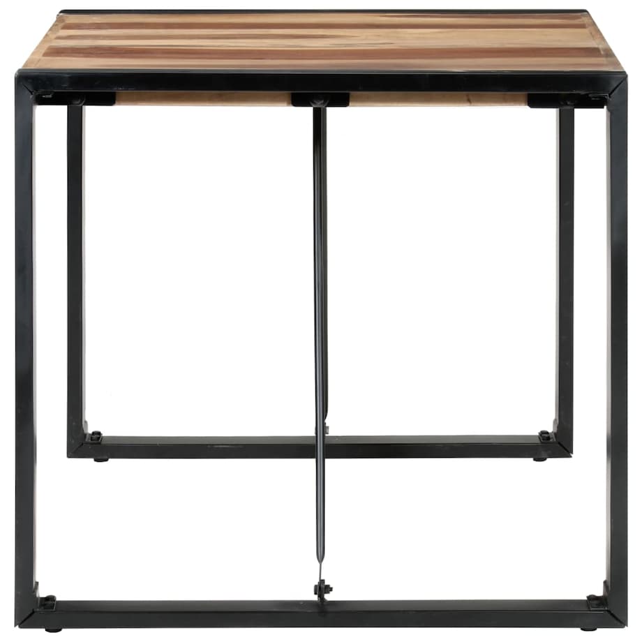 vidaXL Stół jadalniany, 80 x 80 x 75 cm, lite drewno