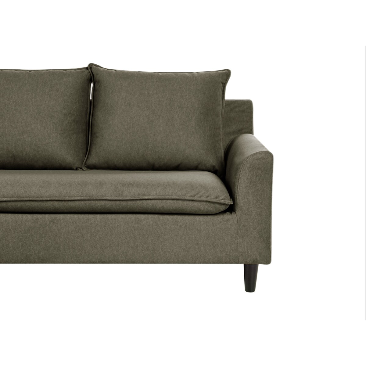 Narożnik prawostronny ciemnozielony ELVENES