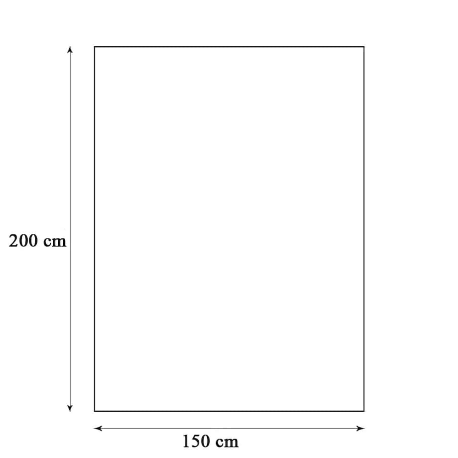 Koc bawełniany 150x200 kolor zieleń butelkowa