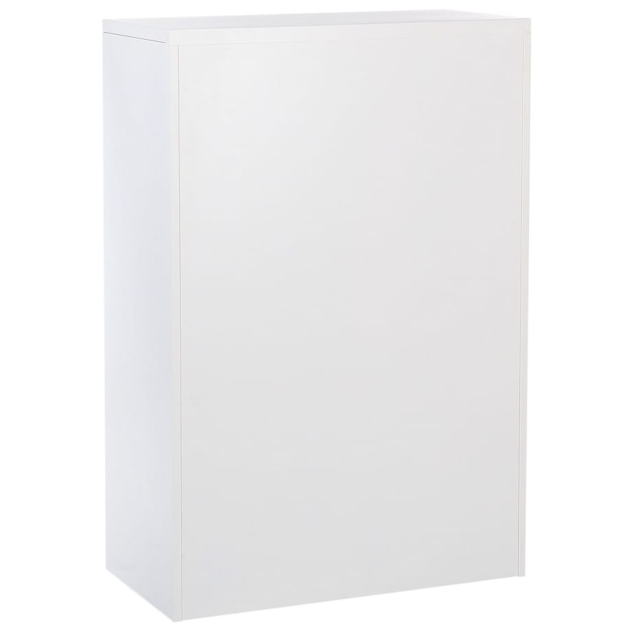 Szafka biurowa metalowa biała HALITE