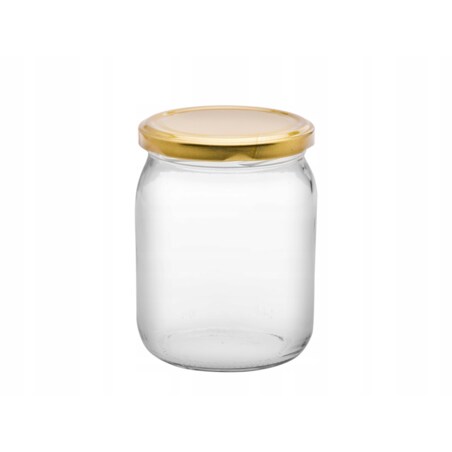 6x SŁOIK SZKLANY z nakrętką 500 ml na dżem weki przetwory ogórki papryka
