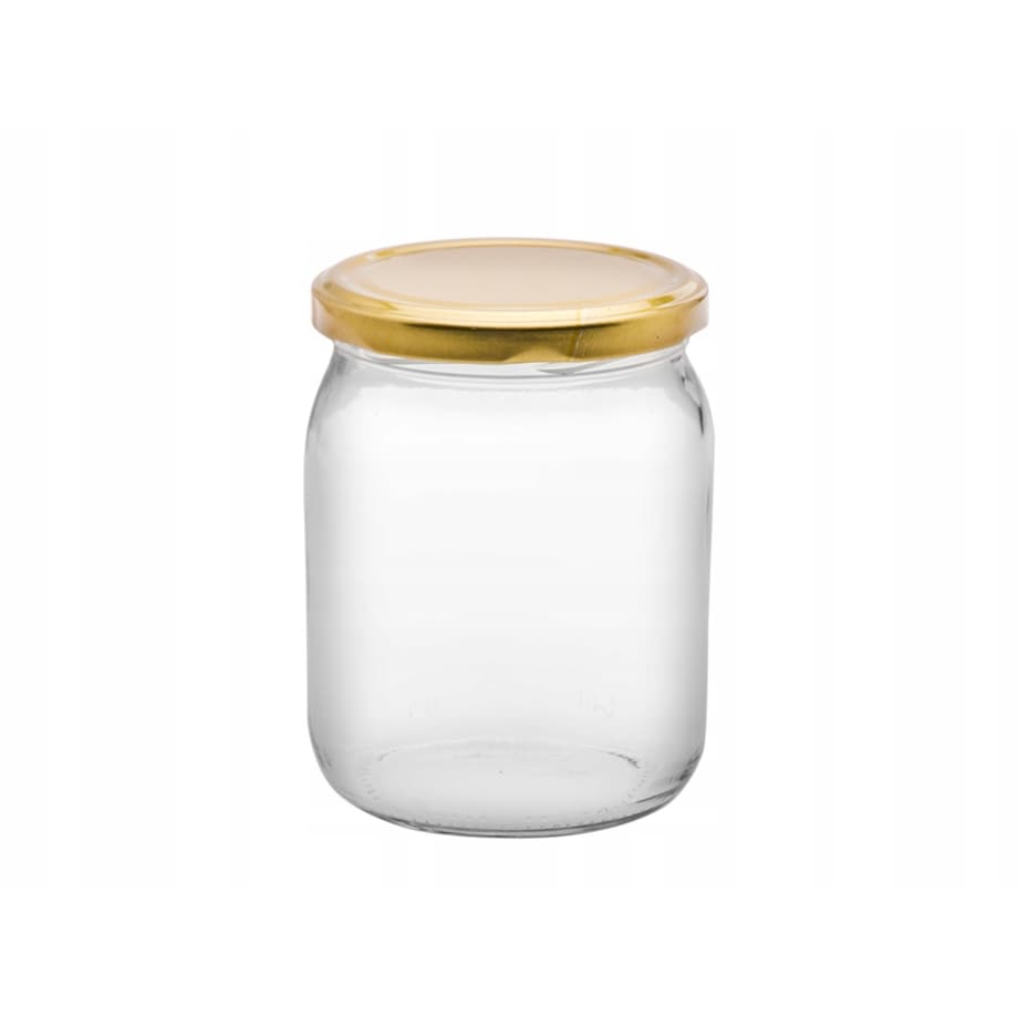 6x SŁOIK SZKLANY z nakrętką 500 ml na dżem weki przetwory ogórki papryka