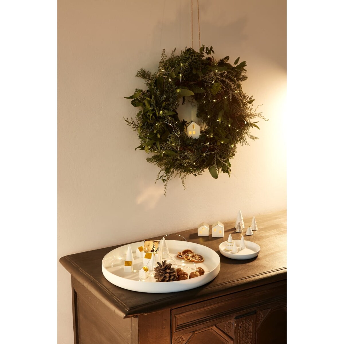 Zestaw 4 figurek FIR, gold