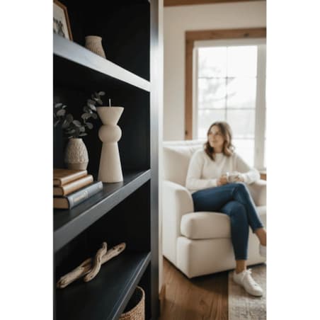 Świeca sojowa dekoracyjna do salonu – elegancka dekoracja do wnętrz