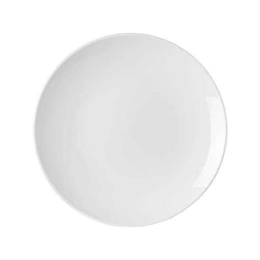 Talerz płytki bez rantu Pure Bianco, 180mm