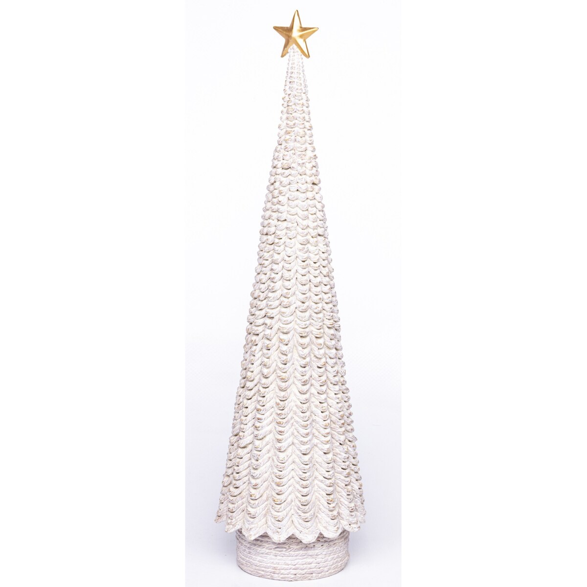 Choinka 35x10x10 cm biała LEDDE