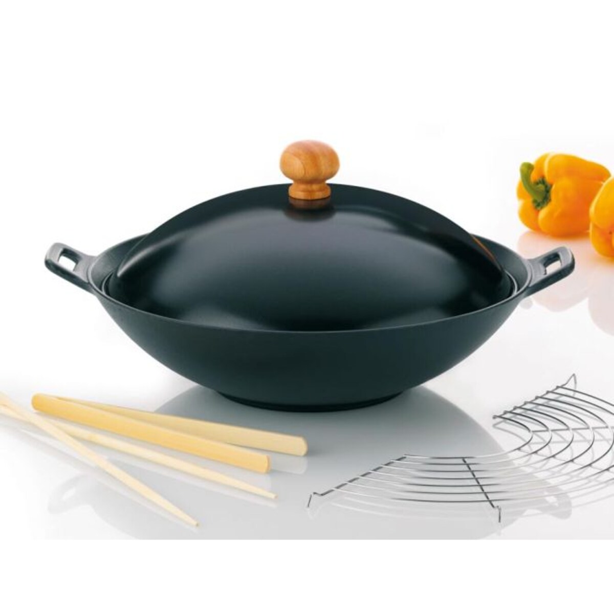 Wok + akcesoria Asia Kela