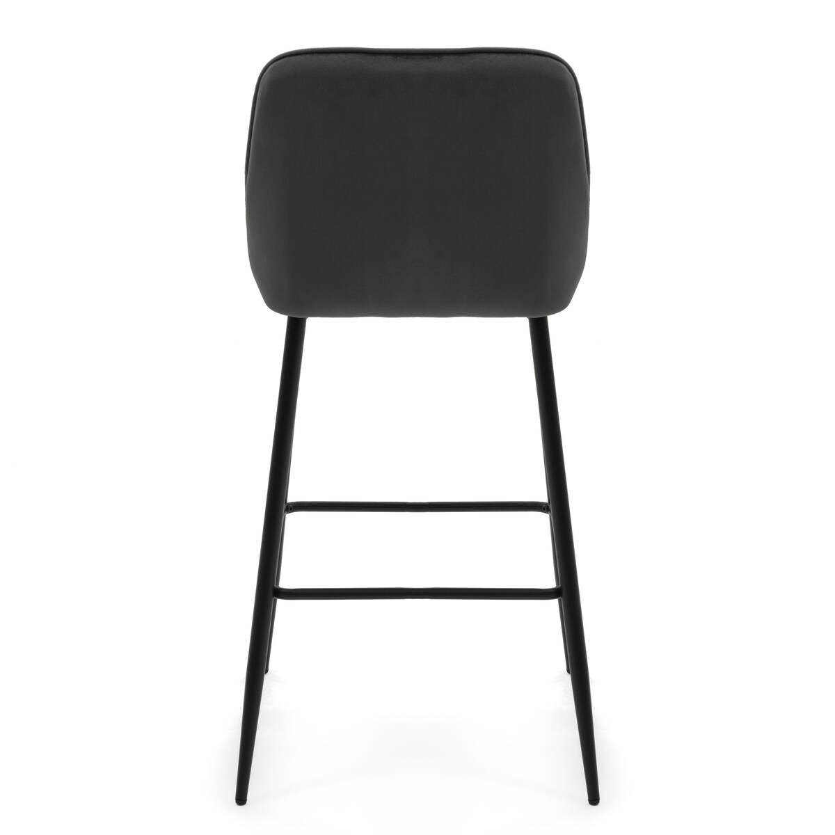 Hoker tapicerowany welurowy do salonu jadalni barowy glamour VASTO