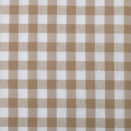 Podkładki Beige Gingham - 4 sztuki