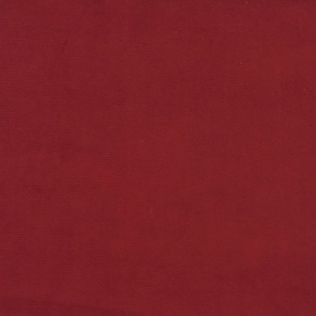 vidaXL Fotel bujany, winna czerwień, tapicerowany aksamitem