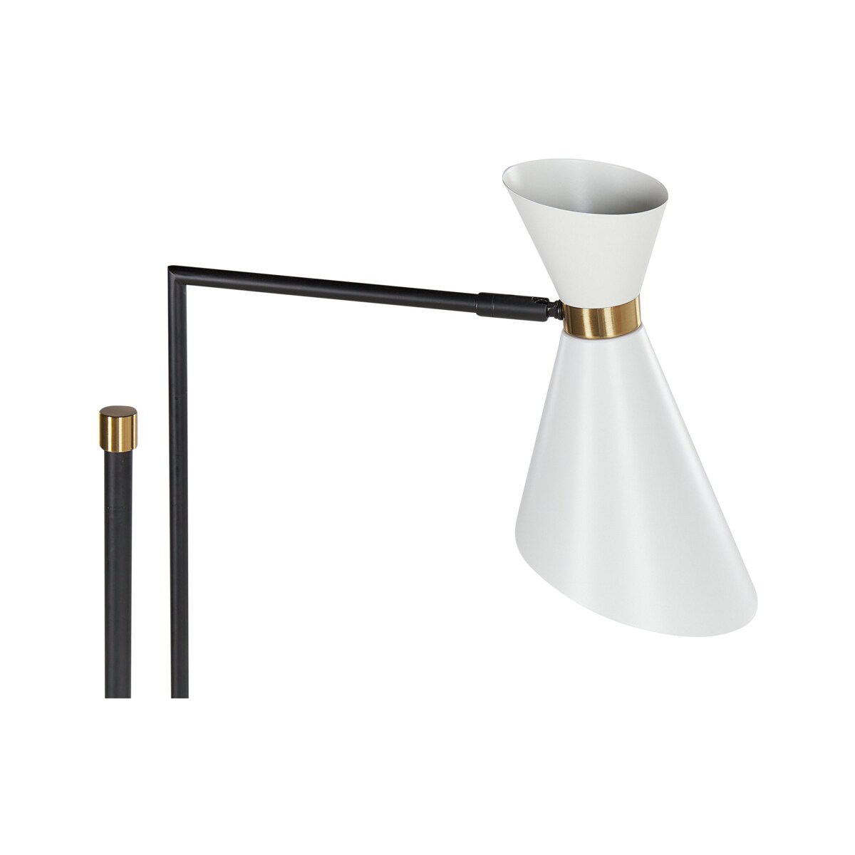 Lampa podłogowa MELAWI Metal Biały