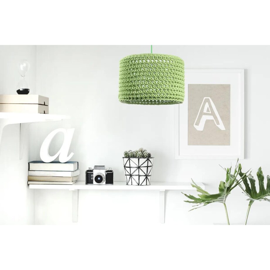 Lampa wisząca COTTON 30 zielona