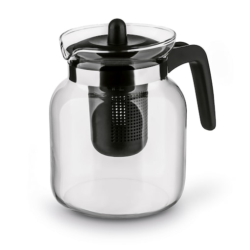 DZBANEK SZKLANY Z ZAPARZACZEM 1,5L na herbatę zioła napoje imbryk CZAJNIK