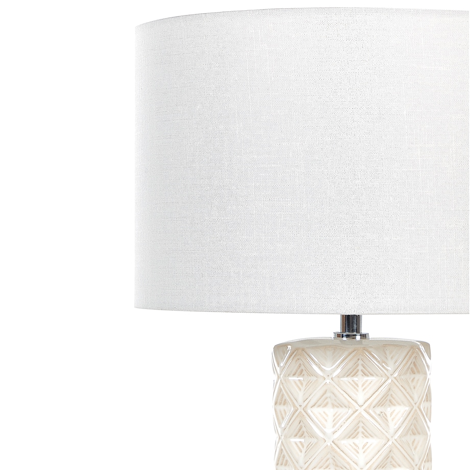 Lampa stołowa BALONNE Ceramika Jasnobeżowy
